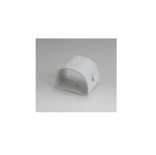 3.5-in Fortress Lineset Cover Coupler, White
