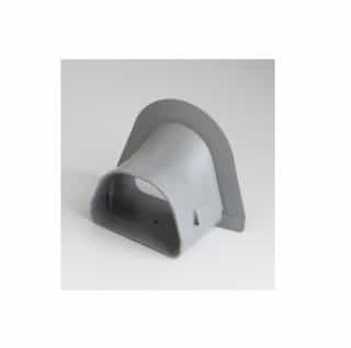 4.5-in Fortress Lineset Cover Soffit Inlet, Gray