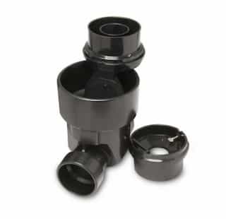 3-in Clean Check Extendable Backwater Valve, ABS 