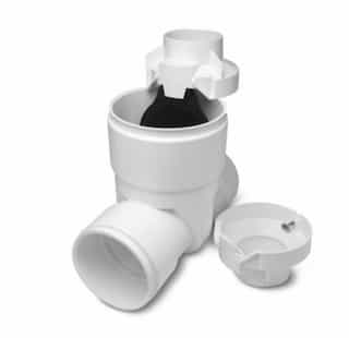 6-in Clean Check Extendable Backwater Valve, PVC 