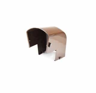 4.5-in Cover Guard Lineset Cover Elbow, 90 Deg, External, Brown