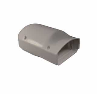 Rectorseal 4.5-in Cover Guard Lineset Cover Wall Inlet, Gray