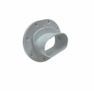 4.5-in Cover Guard Lineset Cover Wall Flange, Gray