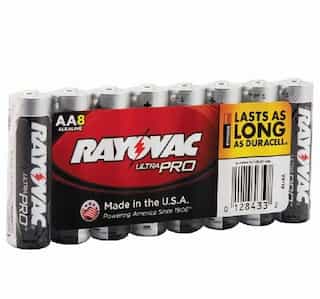 Ray-O-Vac AA Maximum Alkaline Shrink Pack Batteries