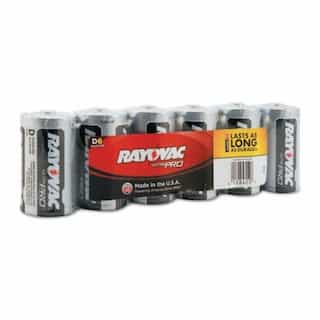 Ray-O-Vac 1.5 Volt D Batteries, Maximum Alkaline Shrink Pack