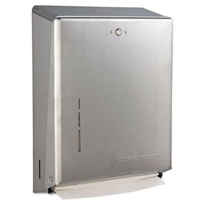 Satin Stainless Steel Combination Cabinet for C-Fold/Multifold