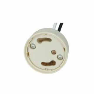 Satco Ballast & Socket Combo Lamp Holder w/ Quick Wire, 4-Pin, GU24