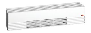 4-ft 600W Sloped Architectural Baseboard Heater, Up To 75 Sq.Ft, 2048 BTU/H, 208V, Black