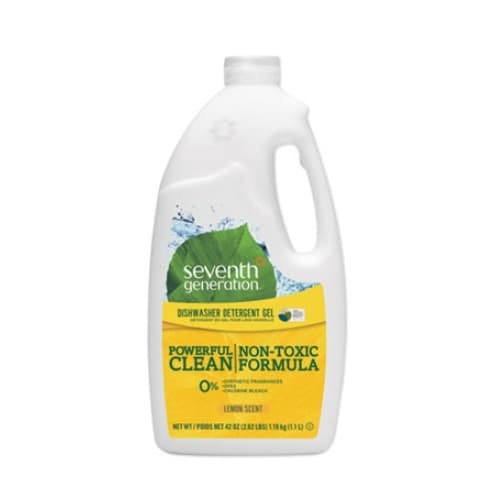 Lemon Scented, Biodegradeable Gel Dishwasher Detergent-42-oz