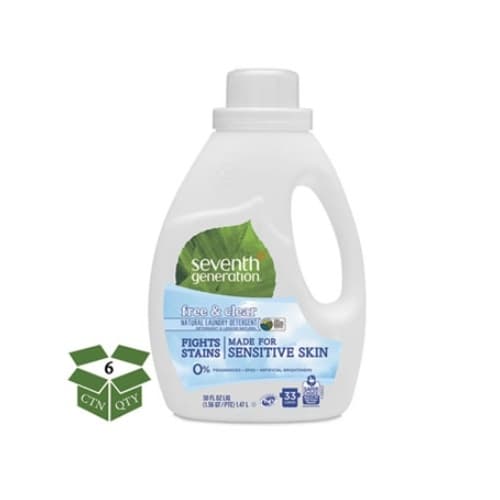 Unscented Natural 2X Concentrated Laundry Liquid 50 oz