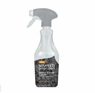 7th Generation Natural Granite & Stone Cleaner, Mandarin Orange Scented, 18oz Spray Bottle