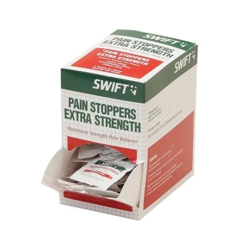 Swift First-Aid Pain Stoppers Extra Strength Pain Relievers