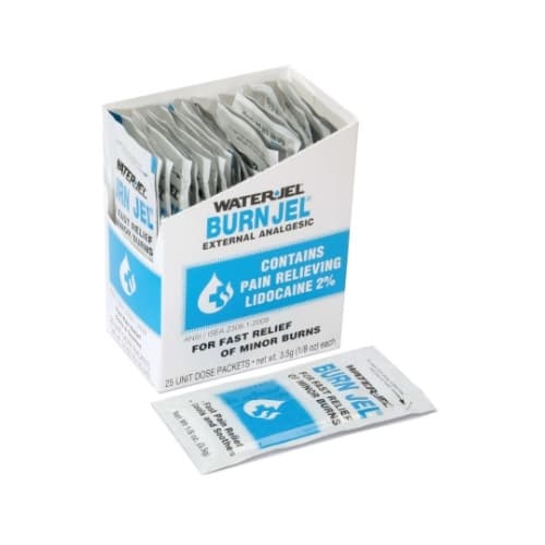 1/8 oz Package First Aid Water Jel Burn Products