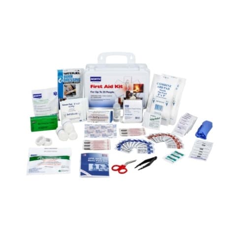 Standard Plastic 25 Person First Aid Kits