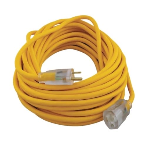 Southwire 50-ft Polar/Solar Extension Cord, Yellow