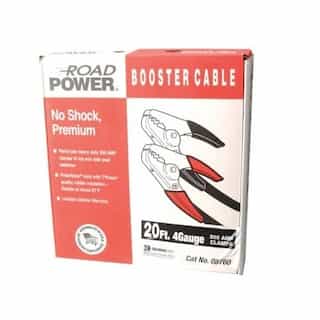 16-ft Booster Cable, 4/1 AWG, 500 Amp, Black