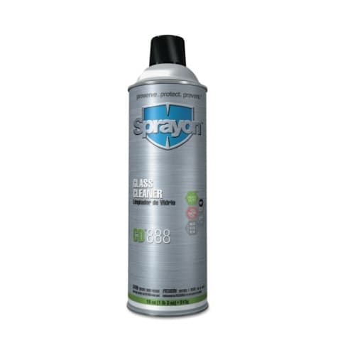 Sprayon 18 oz Glass Cleaner Aerosol Can