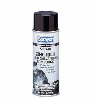 Sprayon 16 oz Aerosol Zinc-Rich Cold Galvanizing Compound