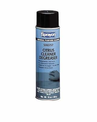 Sprayon 16 oz Aerosol Heavy Duty Citrus Cleaner Degreaser