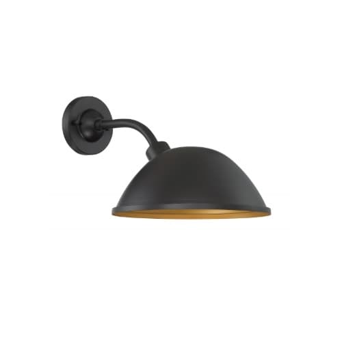 Nuvo 60W South Street Series Wall Sconce, Bronze & Gold