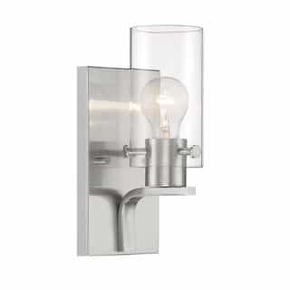 Nuvo 60W Sommerset Series Vanity Light w/ Clear Glass, Brushed Nickel