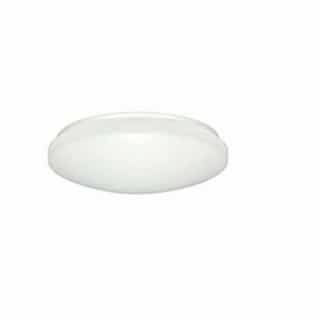 Nuvo 16W 14" LED Flush Mount, 3000K, White, Dimmable
