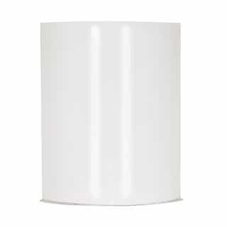 Nuvo 10W 9-in Crispo LED Wall Sconce, 800 lm, 3000K, White