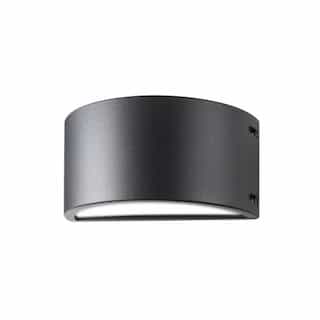 24W LED Genova Series Wall Sconce, 1800 lm, 3000K, Anthracite
