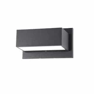 9W LED Up-Or-Down Wall Light, 60W Hal. Retrofit, 628 lm, 3000K, Anthracite
