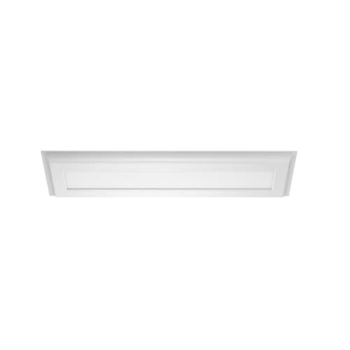 Nuvo 7x36 30W LED Surface Mount Ceiling Light, Dim, 2100 lm, 3000K, White