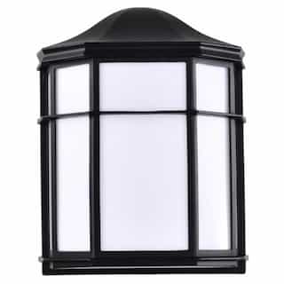 Nuvo 14W LED Cage Lantern Fixture, 745 lm, 120V, 3000K, BLK