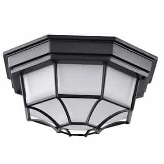 Nuvo 18.5W LED Spider Cage Fixture, 1100 lm, 120V, 3000K, Black