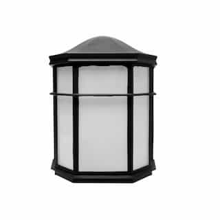13.5W Cage Lantern Fixture, 745 lm, 3000K, Black