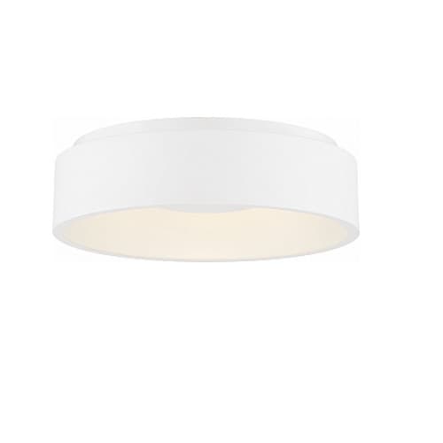 Nuvo 18" 20W LED Flush Mount Ceiling Light, Dimmable, 1300 lm, 3000K, White