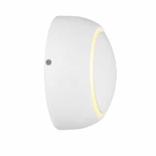 Nuvo 5W Pinion Series LED Wall Sconce, Dimmable, 200 lm, 3000K, White