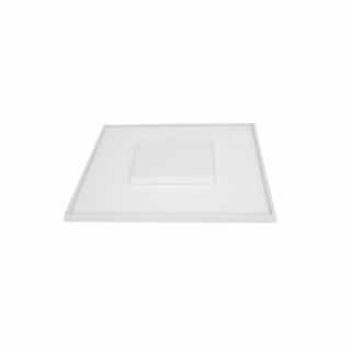 Nuvo 13" 26W LED Flush Mount Ceiling Light, Square, Dimmable, 1600 lm, 3000K, White
