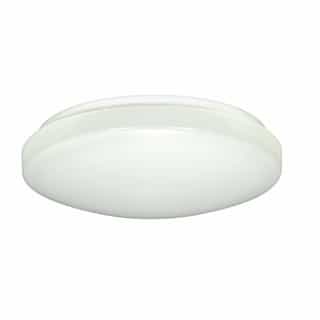 Nuvo 12.5W 11-in LED Flush Mount Light Fixture, 890 lm, 3000K, White