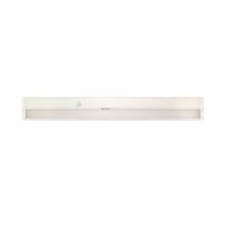 Nuvo 28-in 17W LED Under Cabinet Light, 1366 lm, 120V, CCT Selectable, WHT