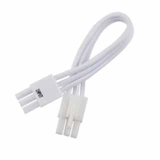 6-in Under Cabinet Linkable Cable, White