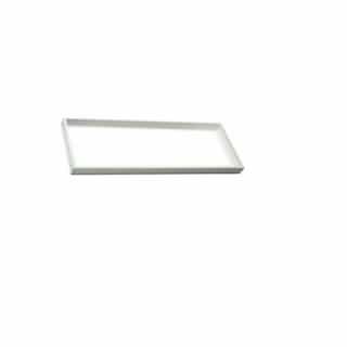 LED 1X4 Flat Panel Frame Kit, White