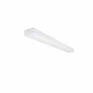 Nuvo 4-ft 38W LED Wide Utility Light, Dim, Connectible, 4829 lm, 4000K