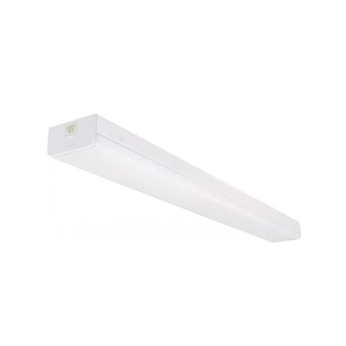 4-ft 40W LED Wide Utility Light w/ Backup, Connectible, Dimmable, 4909 lm, 5000K