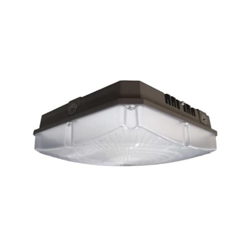 Nuvo 70W LED Canopy Light, Dimmable, 8400 lm, 4000K, Bronze