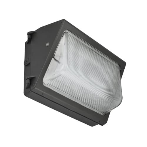 42W Semi Cut-Off LED Wall Pack, Dimmable, 5040 lm, 120V-277V, 4000K, Bronze
