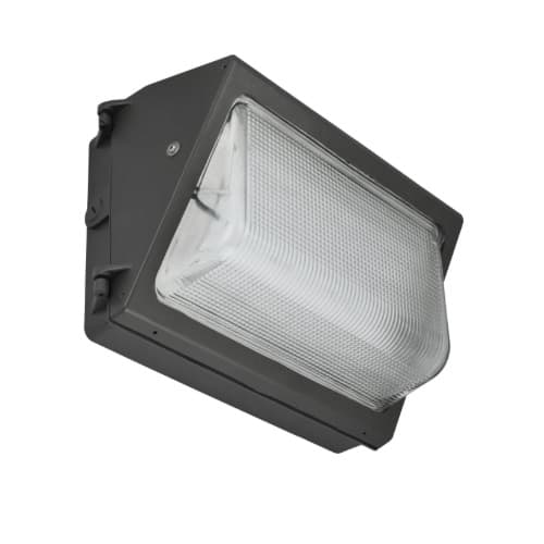 38W LED Semi Cut-Off Wall Pack, Dimmable, 5624 lm, 5000K, Bronze