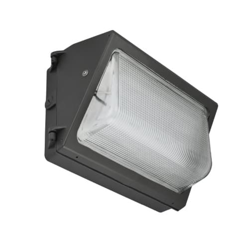 55W Semi Cut-Off LED Wall Pack, Dimmable, 7975 lm, 100V-277V, 4000K, Bronze