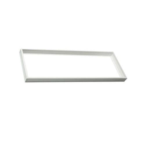 Nuvo 1x4 Backlit Panel Frame Kit, White