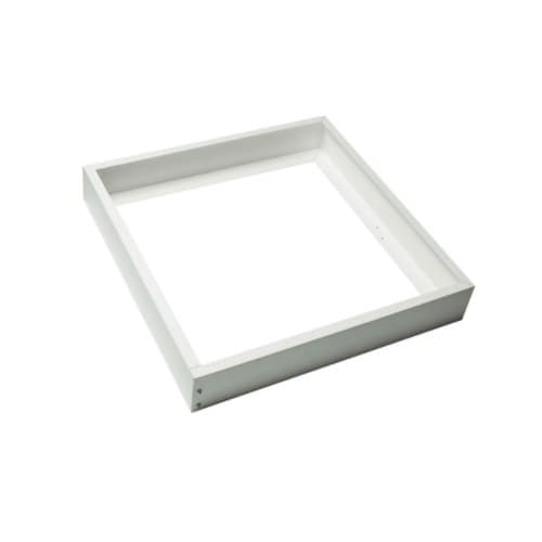 Nuvo 2x2 Slim Backlit Panel Frame Kit, White