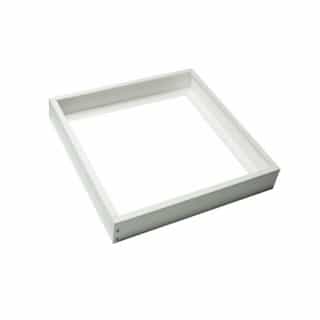 2x2 Slim Backlit Panel Frame Kit, White