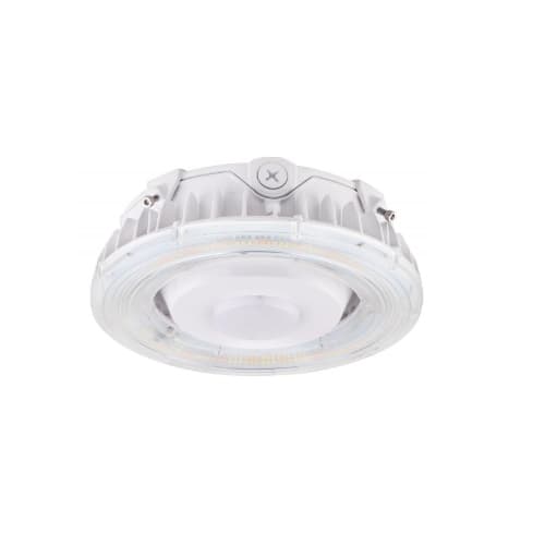 Satco 25W LED Canopy Fixture, 3322 lm, 100V-277V, Selectable CCT, White